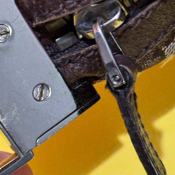 Gucci Vintage Sherry line Beige Monogram Shoulder Bag - Picture 15 of 16